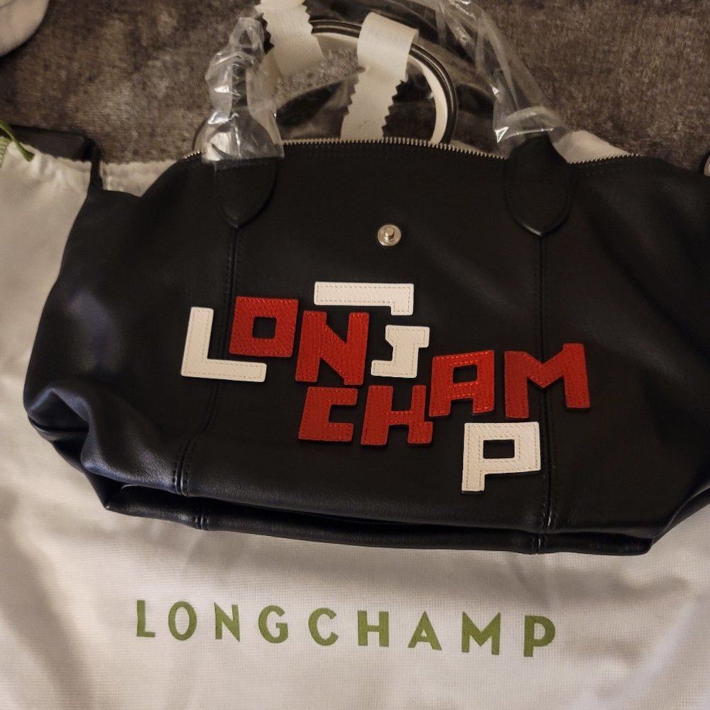 Longchamp Le Pliage Leather Tote